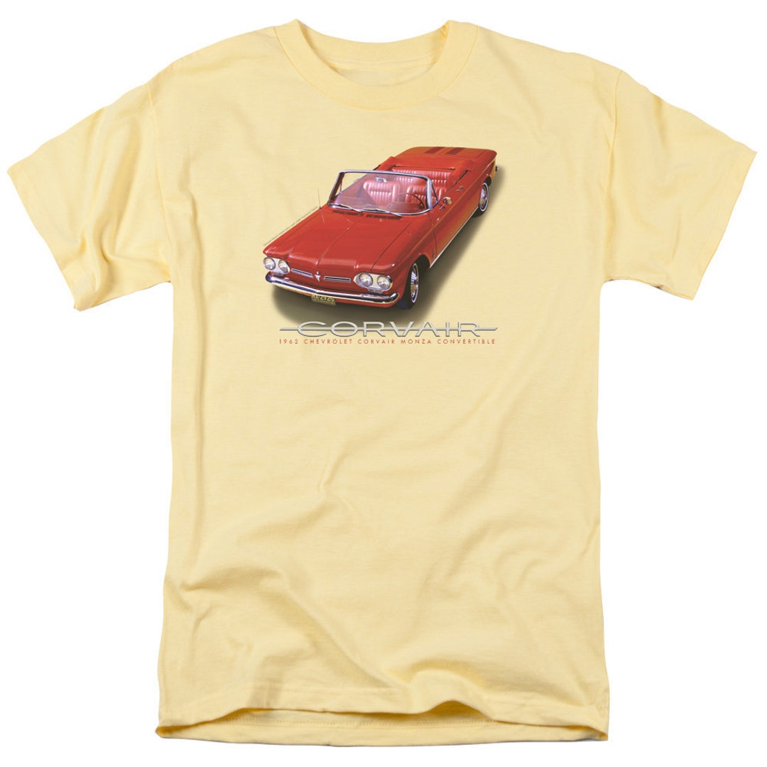 1962 Chevrolet Corvair Monza Convertible Yellow Shirts - Etsy