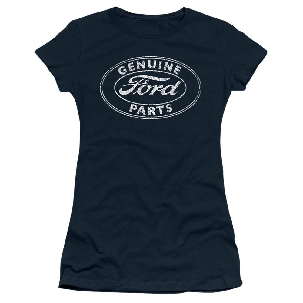 Ford Genuine Parts Distressed Juniors and Women Navy Shirts - Etsy