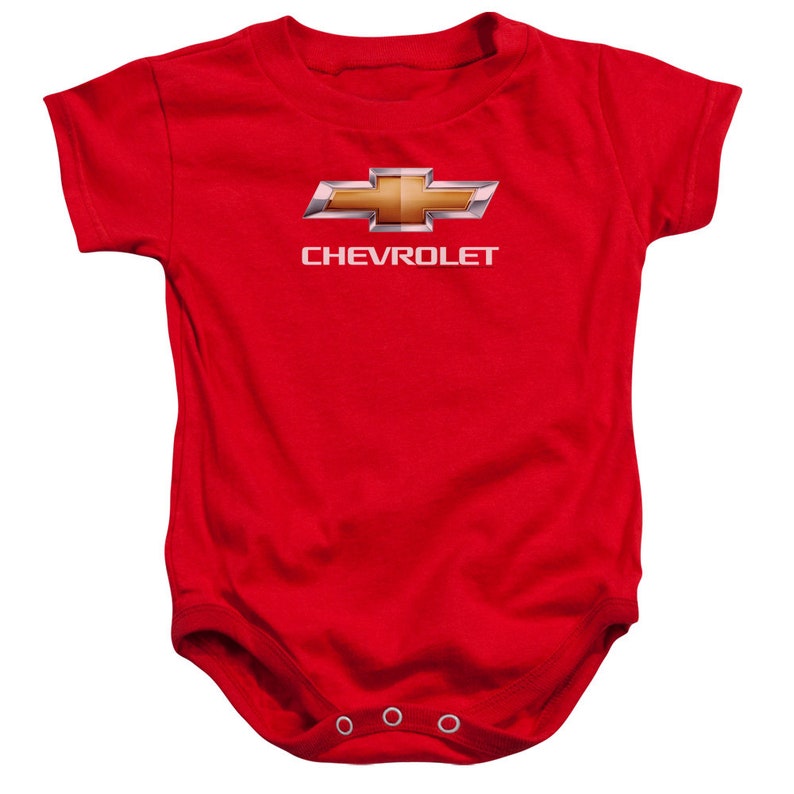 Chevrolet Chevy Bowtie Logo Kids Red Shirts Etsy