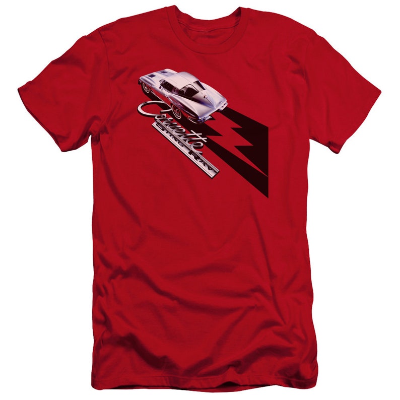 Chevrolet Corvette Stingray Split Window Red Shirts - Etsy