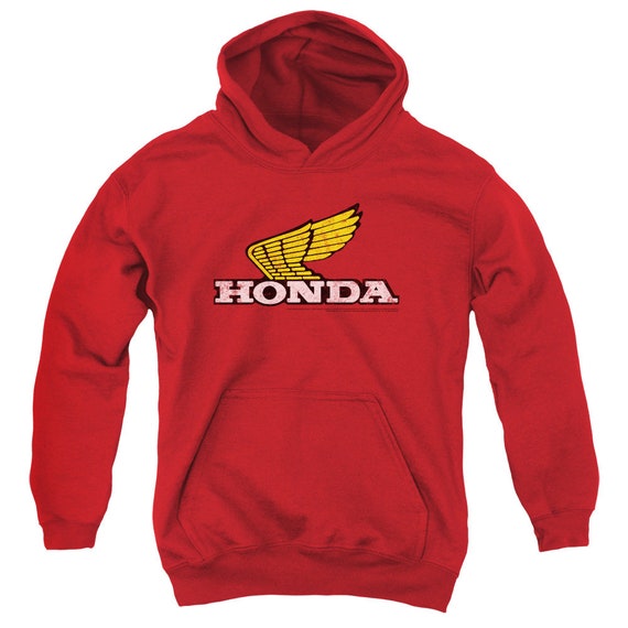 ◆24SS PHYPS X Honda Logo Artwork T-shirt/2色◆ Honda Yellow Wing Logo Kids Red Shirts - Etsy