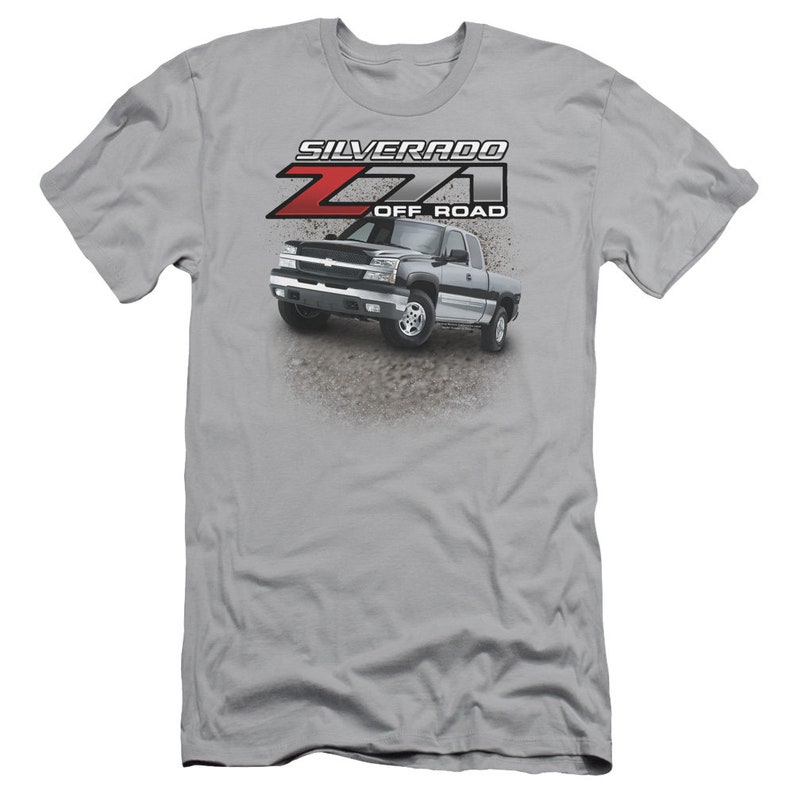 Chevrolet Silverado Z71 off Road Silver Shirts - Etsy
