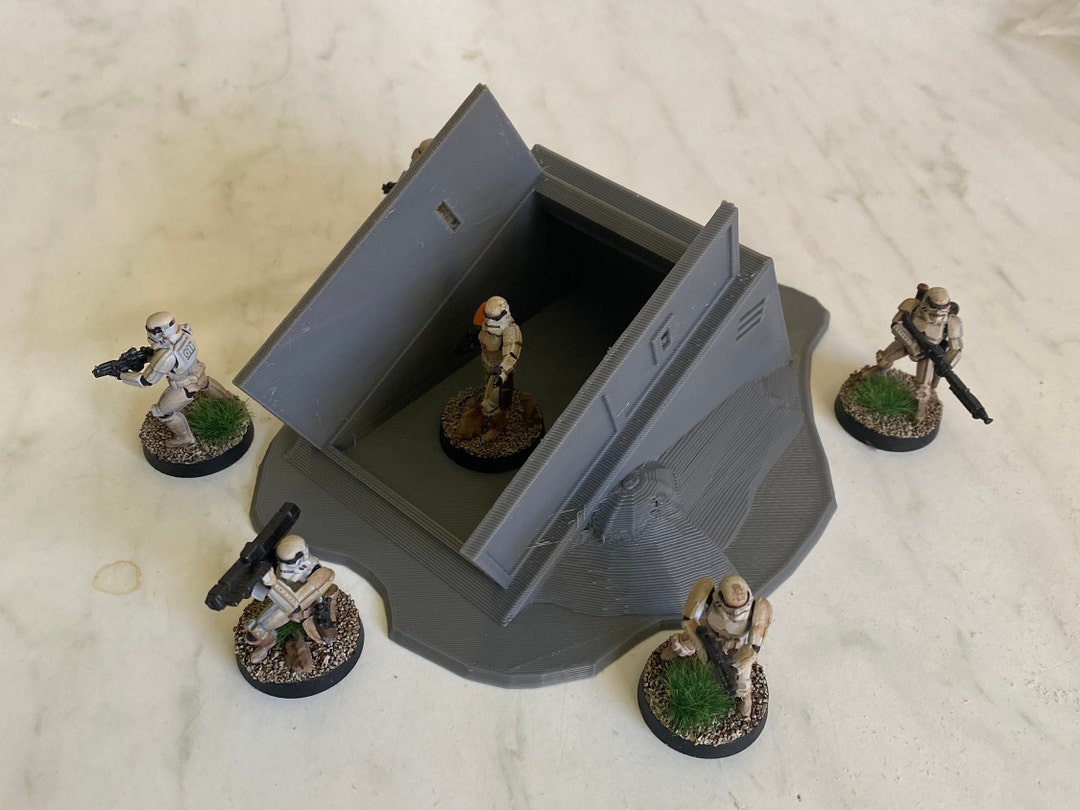 Star Wars Legion Terrain Underground Complex Entrance - Etsy