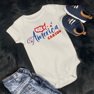 4th of July - Made in America - Onesie or T-shirt
