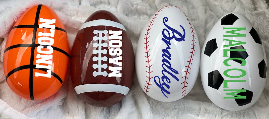 Personalized Jumbo Fillable Easter Egg - Egg Hunt - Personalized Egg ...