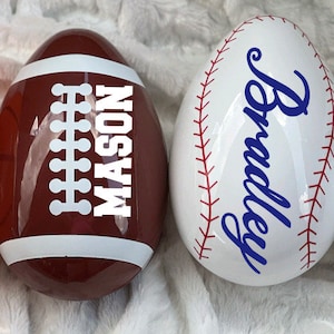 Personalized Jumbo Fillable Easter Egg - Egg Hunt - Personalized Egg ...