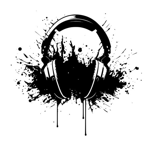 Dj Headphones, Headphone Logo, Dj Disc Jockey, Headset Svg, Audio