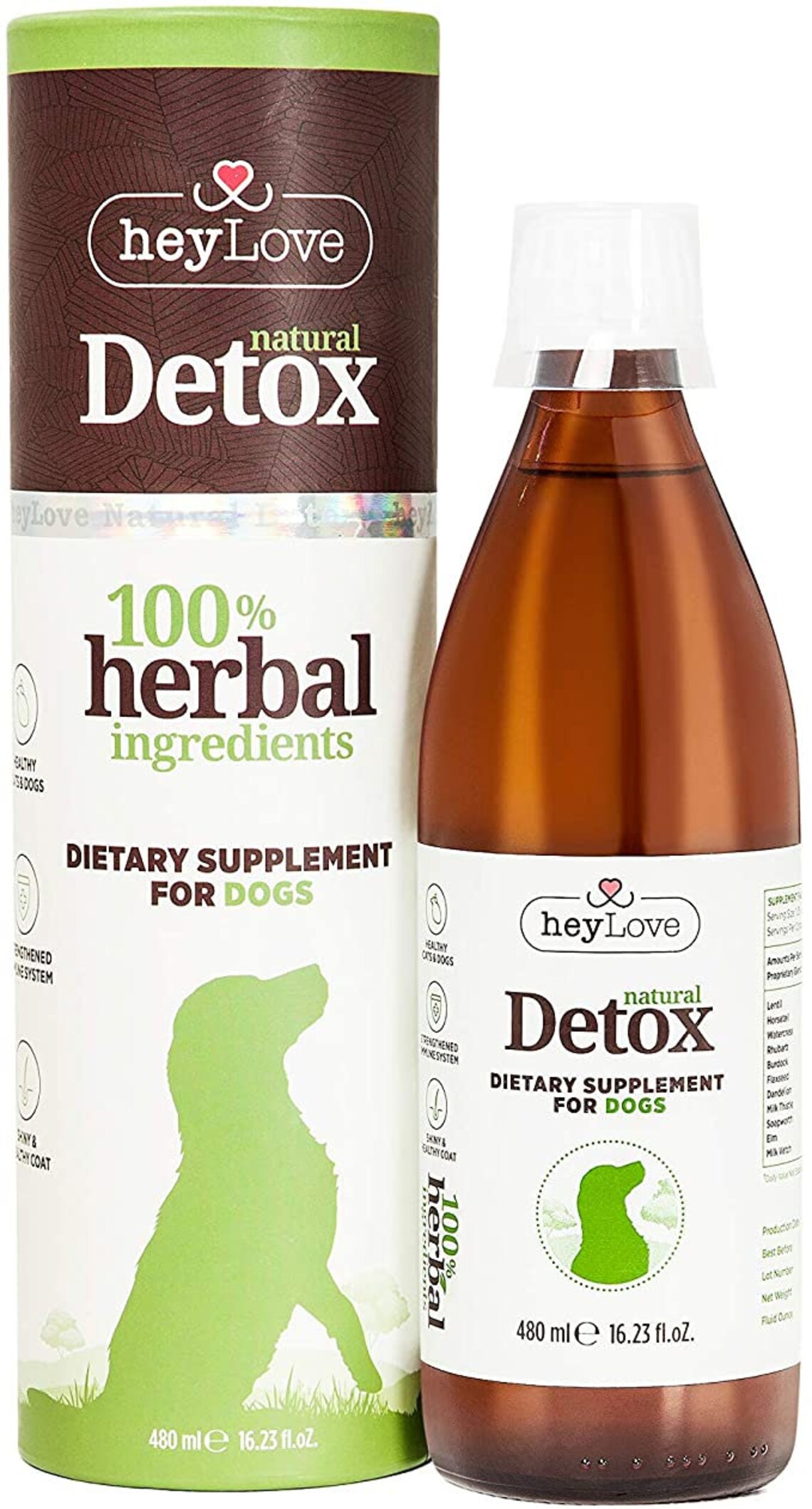 Detox Herbal Dietary 100 natural dog supplement Etsy