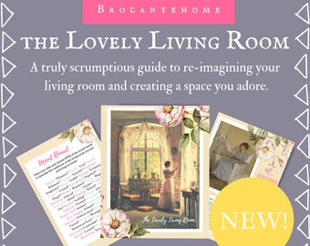 The Lovely Living Room - A Guide and Workbook For Making It Your Own