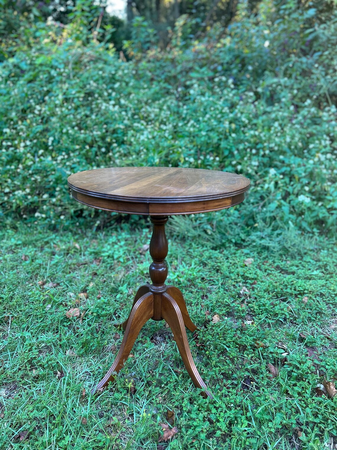 Antique Wood End Table Side Table Wood Table Antique Etsy