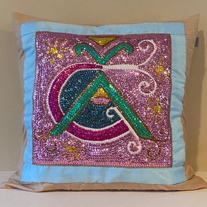 Agwe Haitian Vodou/Voodoo Flag or Cushion