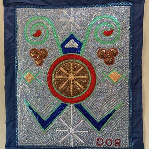 Simbi Haitian Vodou/Voodoo Flag
