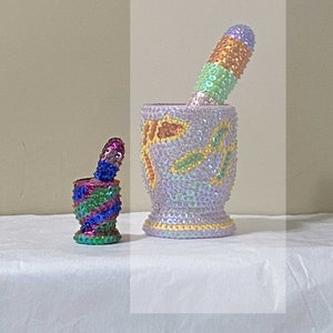 Miniature Haitian Vodou/Voodoo Spirit Pestle