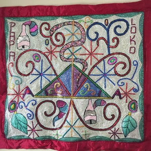 Papa Loko Haitian Vodou/Voodoo Flag - Circa 2002
