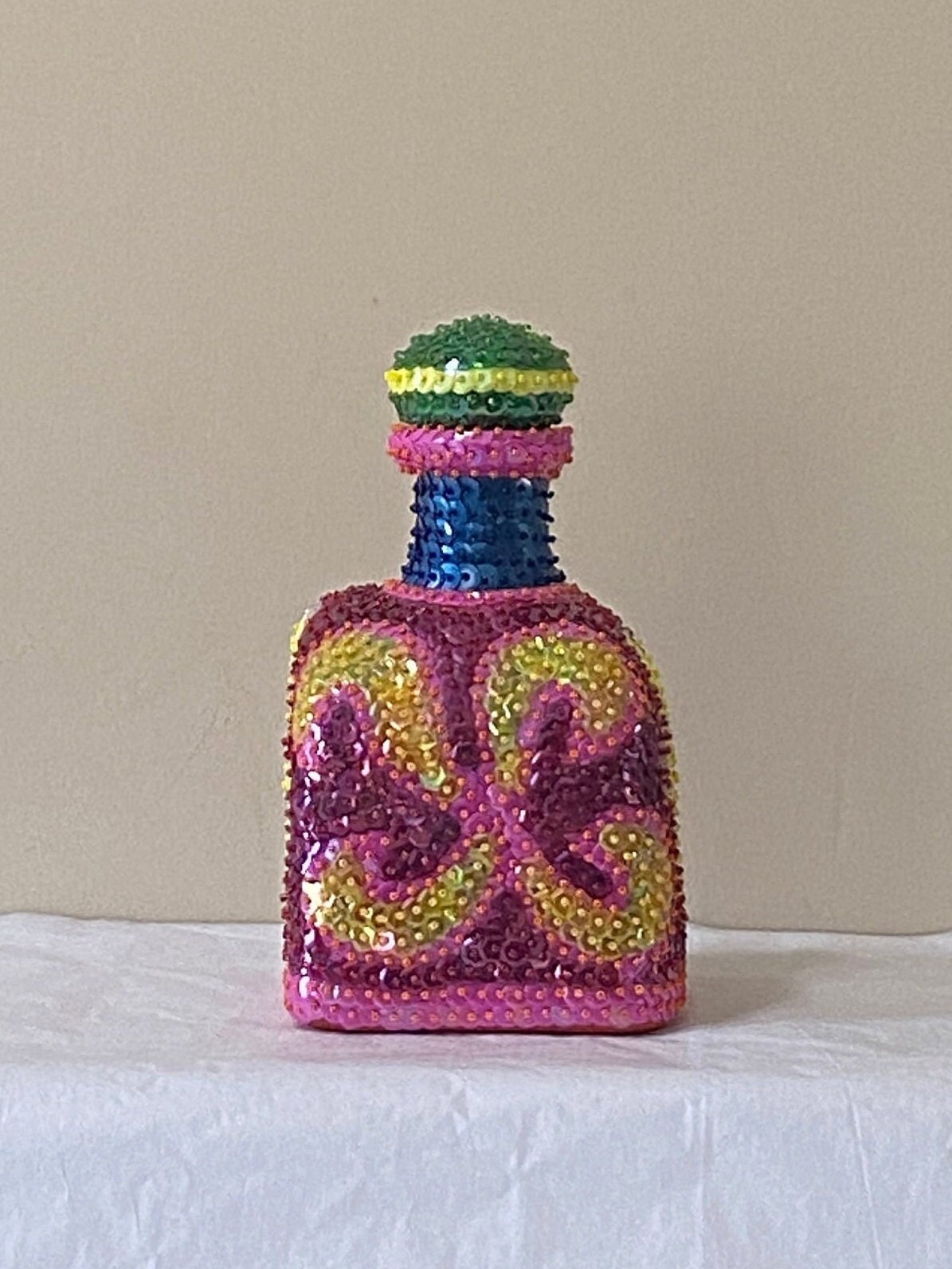 Carrefour (Kalfou) Haitian Vodou Libation Bottle