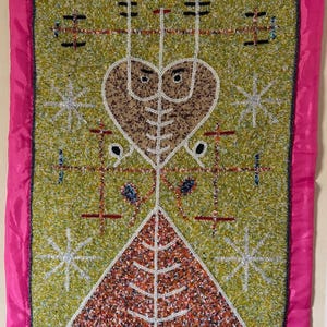 Maman Brigitte Haitian Vodou/Voodoo Flag