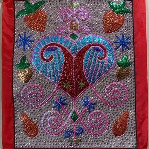 Erzulie Oshun Haitian Vodou/Voodoo Flag