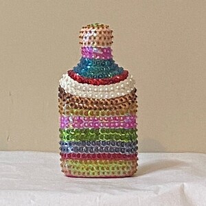 Small Haitian Vodou/Voodoo Libation Bottle