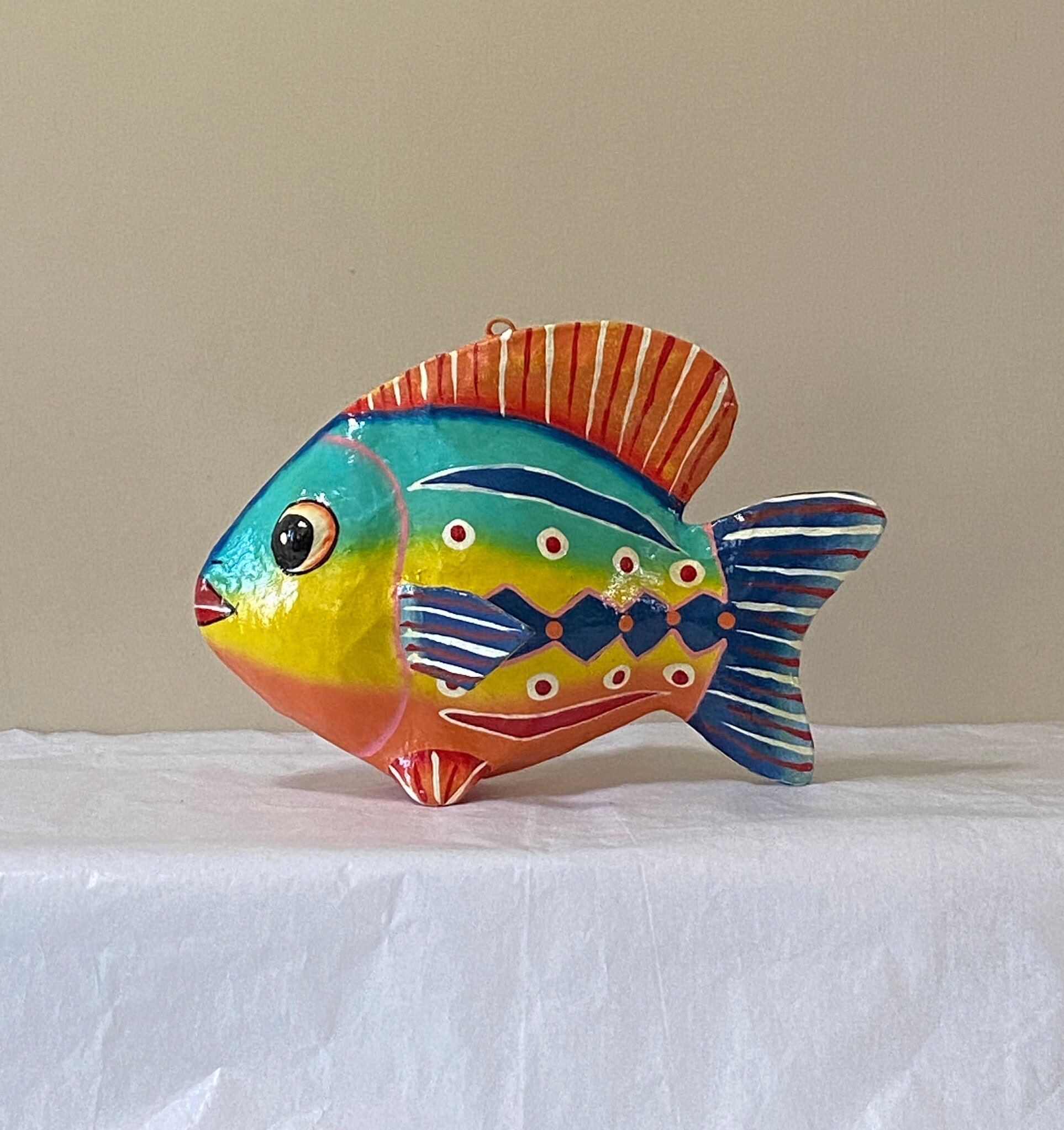 Tropical Fish Haitian Papier Maché - Etsy
