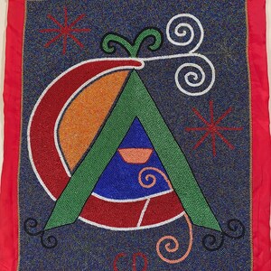 Agwe Haitian Vodou/Voodoo Flag