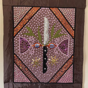 Bandera vudú/vudú haitiano de Saint Jacques