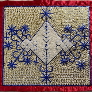 Bandera vudú/vudú haitiano de Aizan