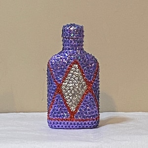 Kleine Aizan Vévé Haitian Vodou / Voodoo Libation Flasche