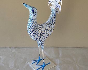 Haitian Papier Maché Bird