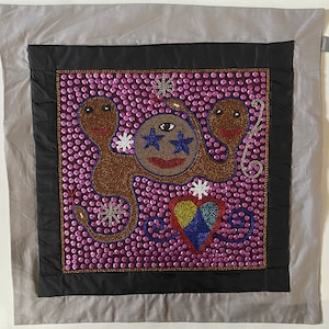 Vévé Dream Haitian Vodou Flag or Cushion