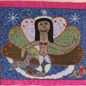 La Sirene Haitian Vodou/Voodoo Flag