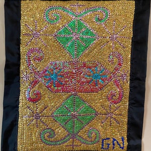 Carrefour Maza Haitian Vodou/Voodoo Flag - Guisnol Noncent