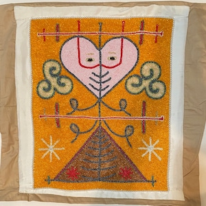 Maman Brigitte Haitian Vodou/Voodoo Flag or Cushion