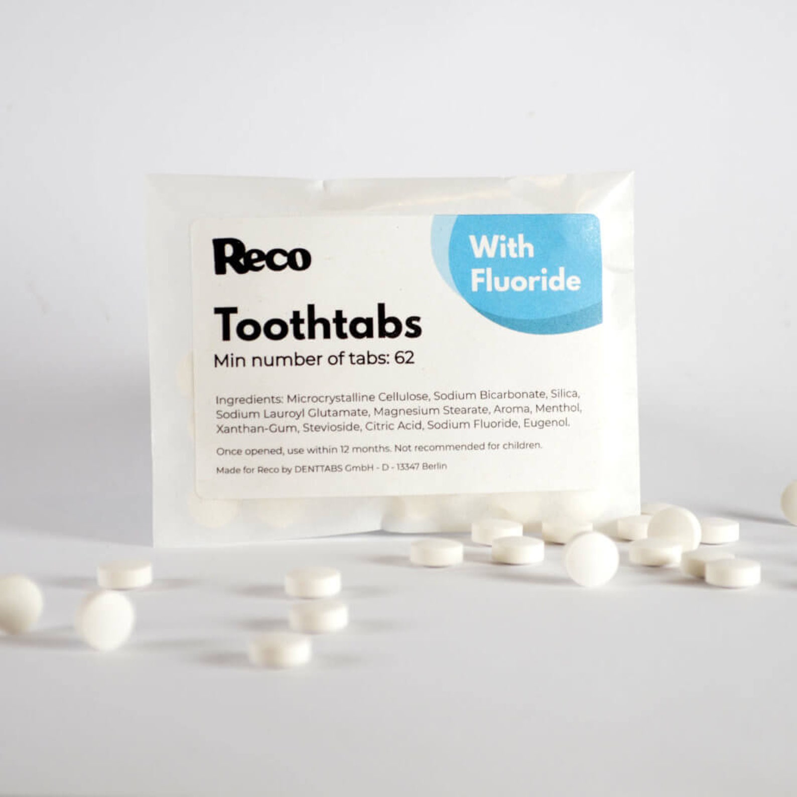 Toothpaste Tablets With Fluoride packs of 186 Tabs A Etsy