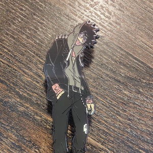 My Casual Hero Rock Villain 3" Hard Enamel Pin