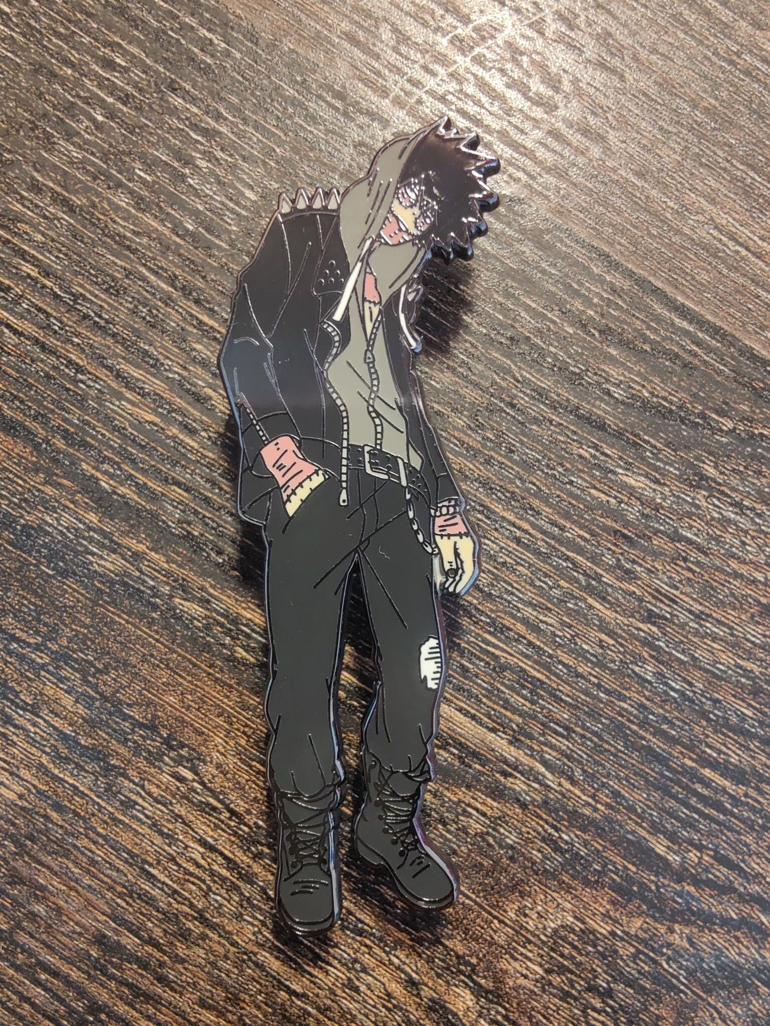 My Casual Hero Rocker Dabi 3" Hard Enamel Pin
