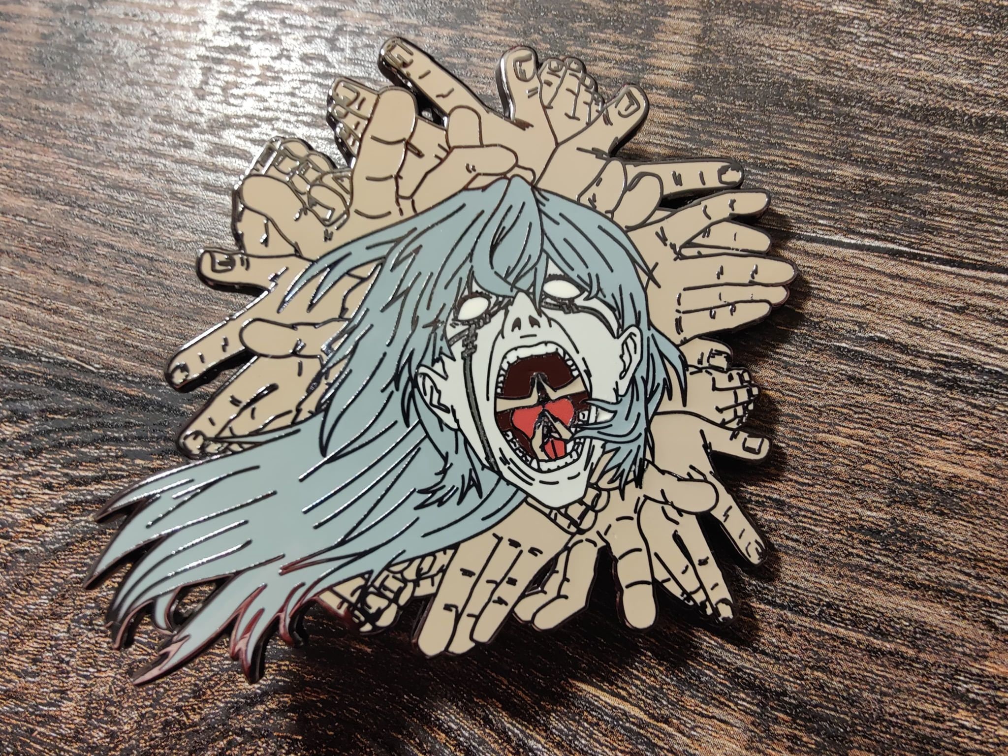Jujutsu Kaisen Mahito Domain Expansion 2.5" hard enamel pin
