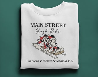 vintage disney christmas sweatshirt