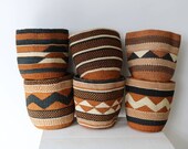 SALE Woven planters, Sisal planters, Tribal planters, Succulent planters, Wicker baskets, Decorative basket, Handmade planters, Kenyan kiond