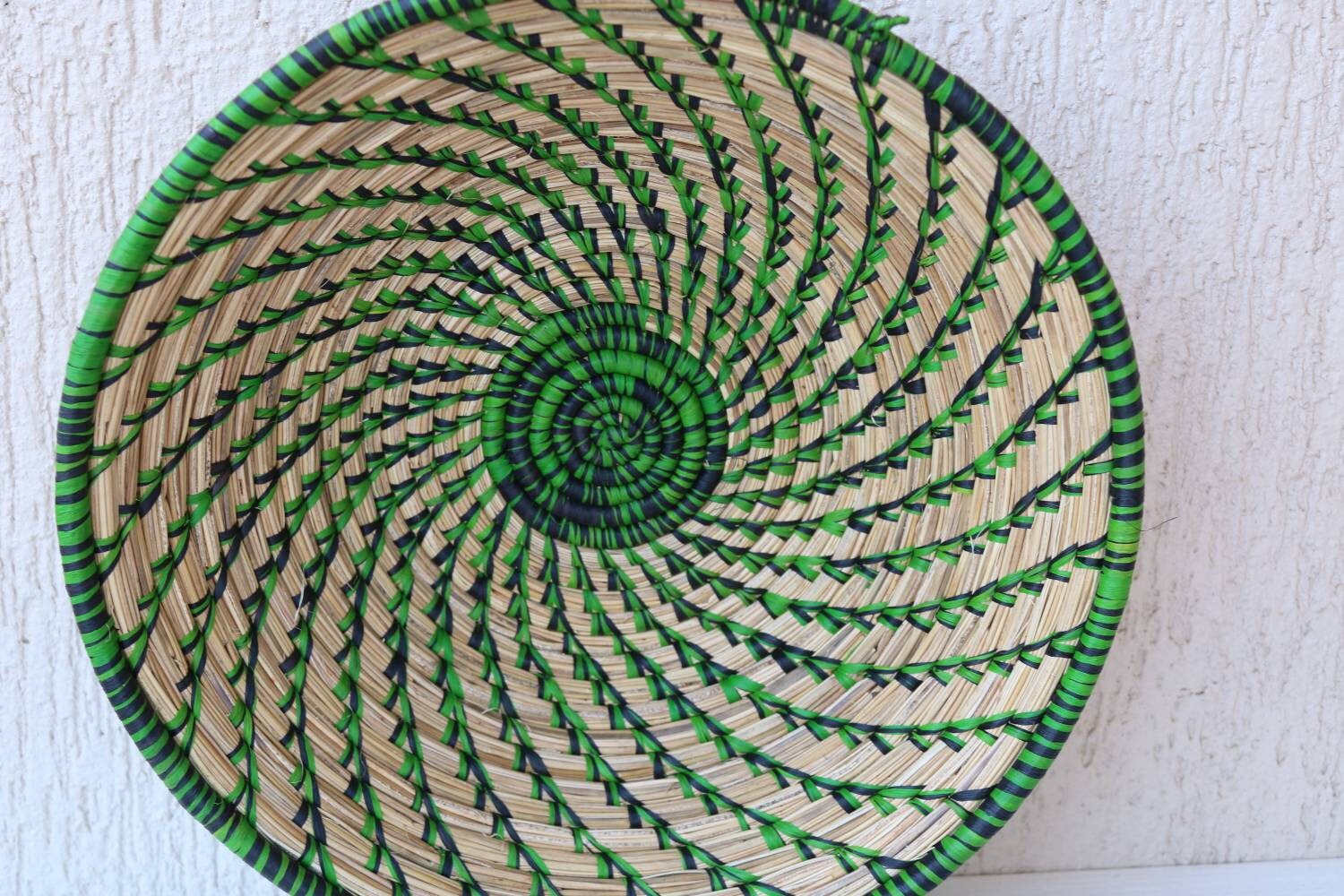 SALE Woven wall baskets African bowls Rwanda baskets Etsy