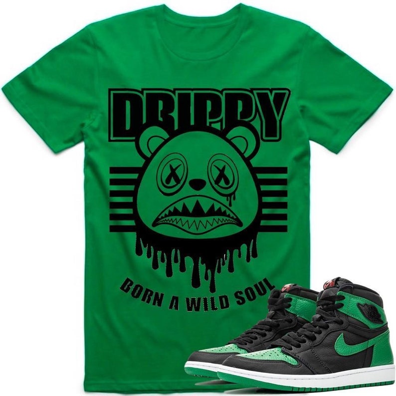 pine green jordan shirt