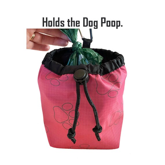 Dog Poop Waste Bag Dog Poop Carrier Clips to the Leash 2 Etsy Canada