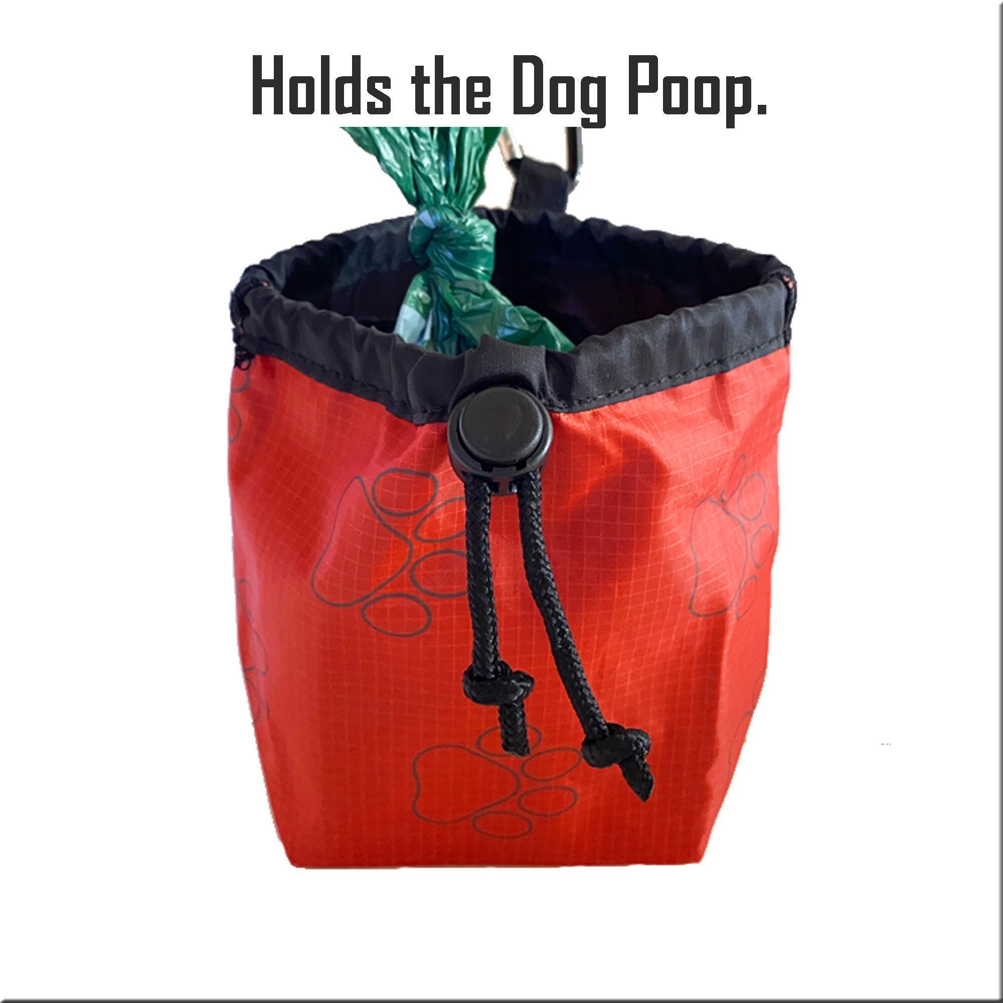 Dog Poop Waste Bag Dog Poop Carrier Clips to the Leash 2 Etsy