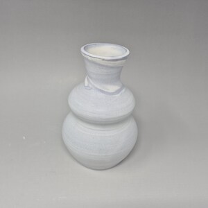 Handmade Matte White Vase – Artisan Porcelain Decor