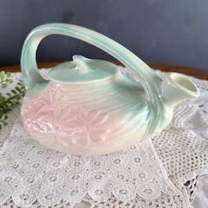 Antique McCoy Teapot Daisy Genie Style Teapot  MCM