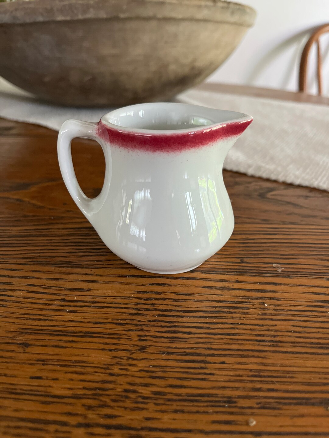 Shenango China Creamer Chunky Iron Stone Creamer Etsy