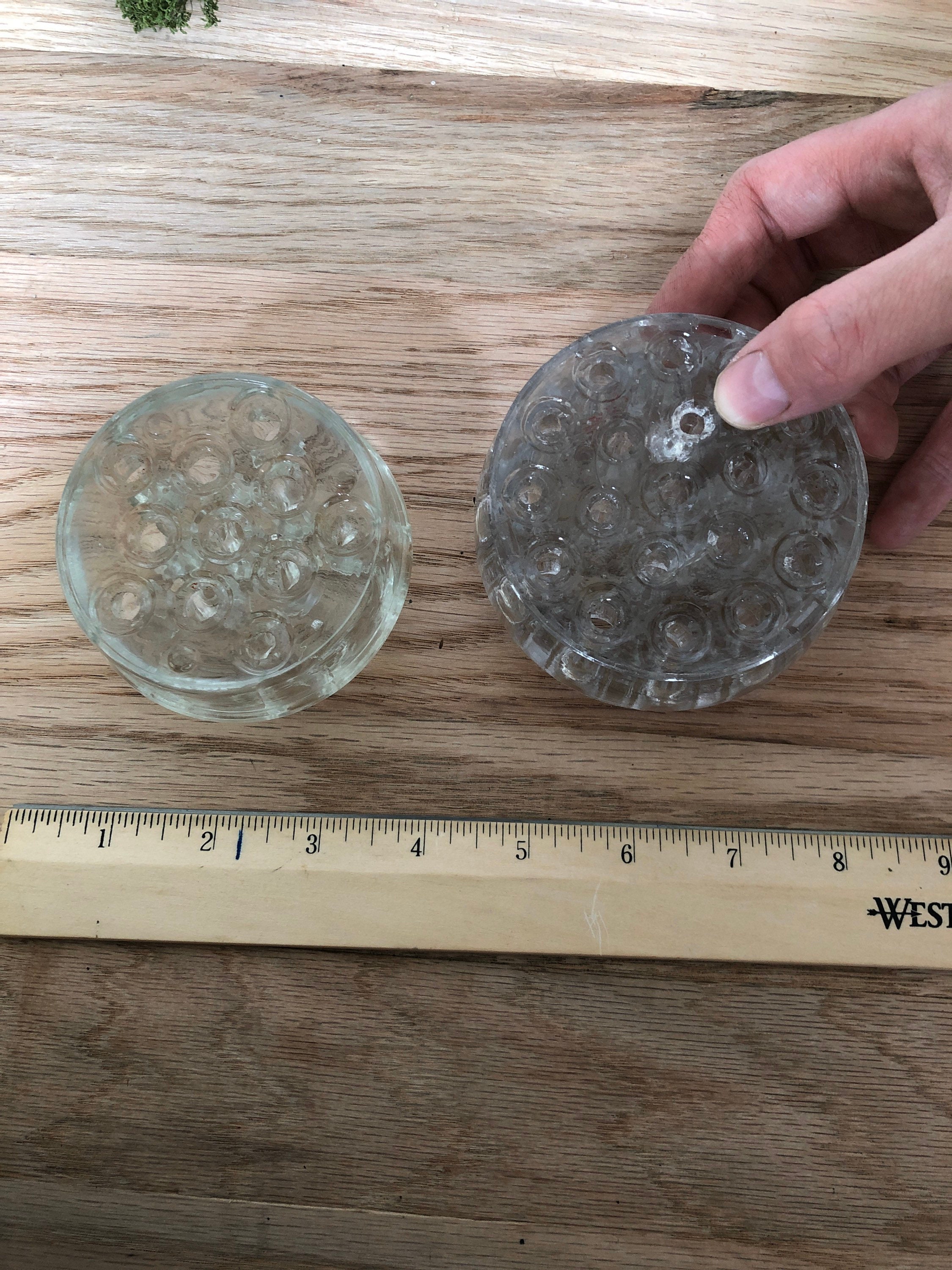 Lot of 2 vintage glass frogs Etsy