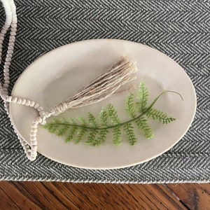 Iro-Tan Ware Iroquois Oval Platter