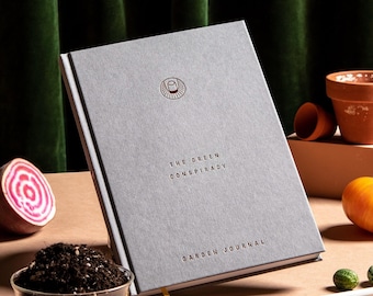 Hardcover Garten-Journal: A5 Garten-Planer-Tagebuch