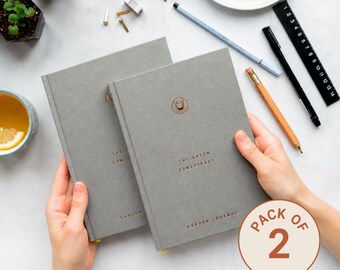 Garden Journal Planner (Pack of 2): Clothbound Planting Notebook