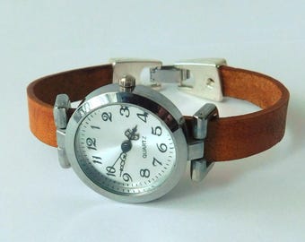Watch for women, classic style. Custom-sized. Designed and handmade in FL, USA